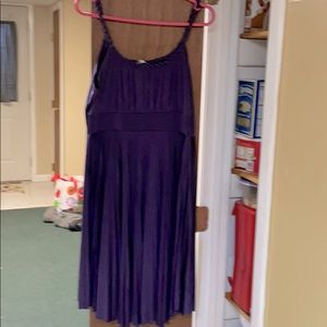 Grape color Grecian style dress worn once
